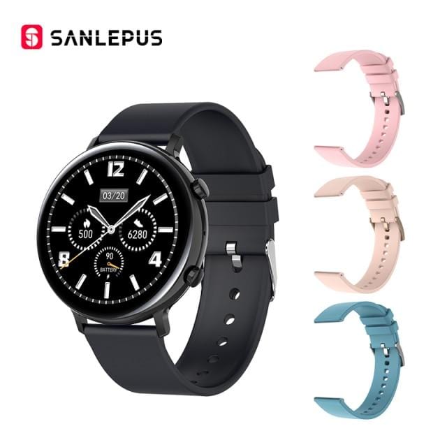 SANLEPUS 2021 Smart Watch Dial Calls Men Women Waterproof Smartwatch ECG PPG Fitness Bracelet Band For Android Apple Xiaomi