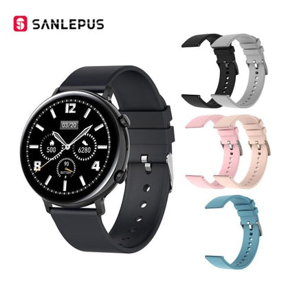 SANLEPUS 2021 Smart Watch Dial Calls Men Women Waterproof Smartwatch ECG PPG Fitness Bracelet Band For Android Apple Xiaomi