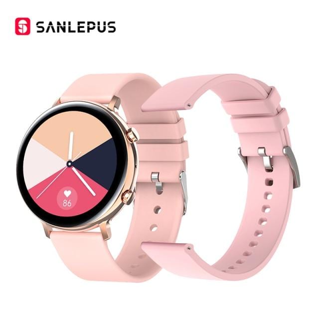 SANLEPUS 2021 Smart Watch Dial Calls Men Women Waterproof Smartwatch ECG PPG Fitness Bracelet Band For Android Apple Xiaomi