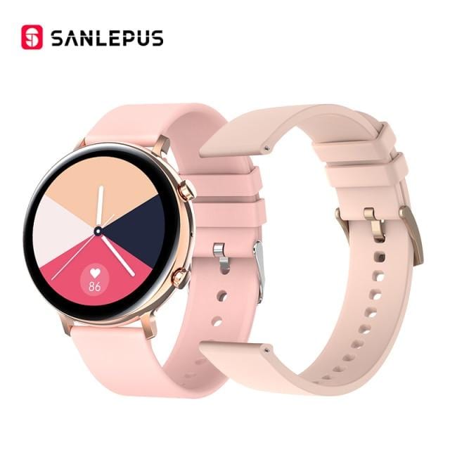 SANLEPUS 2021 Smart Watch Dial Calls Men Women Waterproof Smartwatch ECG PPG Fitness Bracelet Band For Android Apple Xiaomi