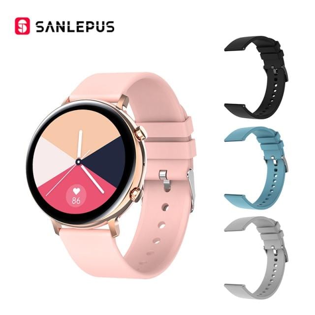 SANLEPUS 2021 Smart Watch Dial Calls Men Women Waterproof Smartwatch ECG PPG Fitness Bracelet Band For Android Apple Xiaomi