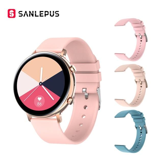 SANLEPUS 2021 Smart Watch Dial Calls Men Women Waterproof Smartwatch ECG PPG Fitness Bracelet Band For Android Apple Xiaomi