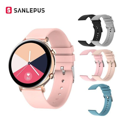 SANLEPUS 2021 Smart Watch Dial Calls Men Women Waterproof Smartwatch ECG PPG Fitness Bracelet Band For Android Apple Xiaomi