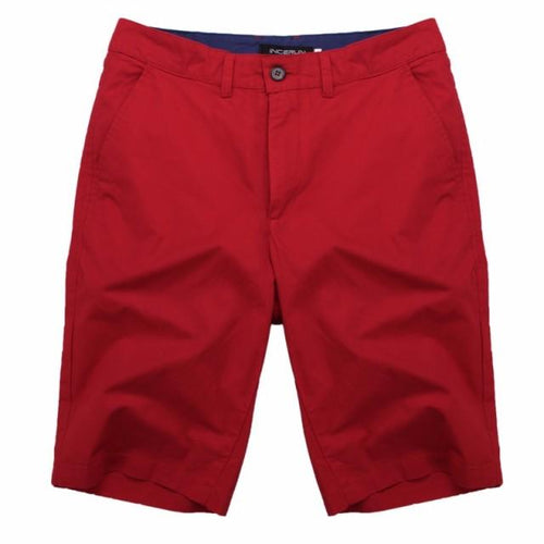 2021 Casual Summer Shorts Men Cotton Knee Length chinos shorts Vintage Casual Men Shorts Fashion masculina Big Large Size 44