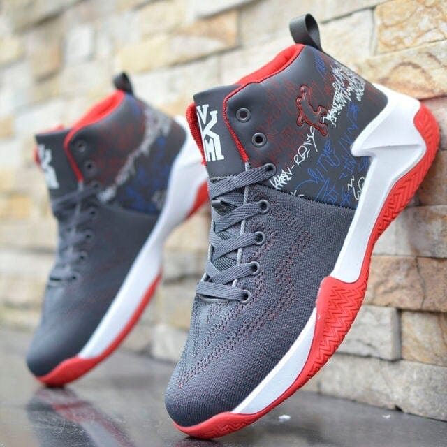 Basketball Shoes   Men Cushioning Student Shoes Men High-top Outdoor Sports Breathable Athletic Gym Shoes Fashion Sneakers