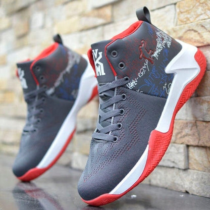 Basketball Shoes   Men Cushioning Student Shoes Men High-top Outdoor Sports Breathable Athletic Gym Shoes Fashion Sneakers