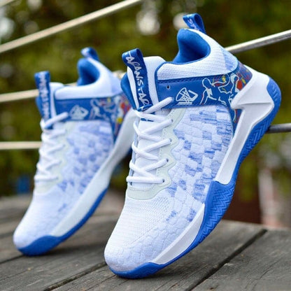 Basketball Shoes   Men Cushioning Student Shoes Men High-top Outdoor Sports Breathable Athletic Gym Shoes Fashion Sneakers