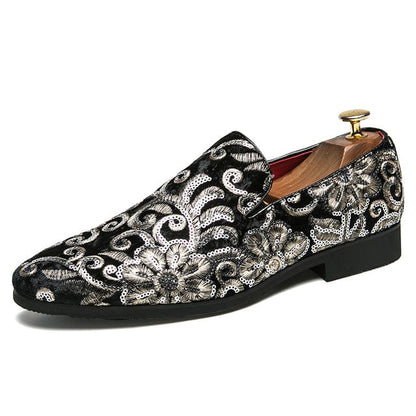 New High Quality Shoes Fashion Men Party and Wedding Handmade Loafers italian Men's Dress Shoes Comfortable Breathable Men Shoes