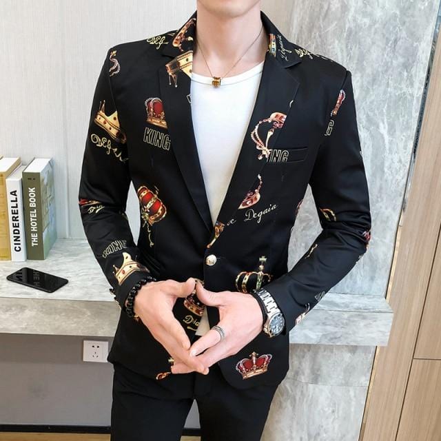 Men Blazer 2021 Spring New Colorblock Plaid Blazer Men Slim Casual Man Blazers Wedding Business Party Clothing Dress Men Coats