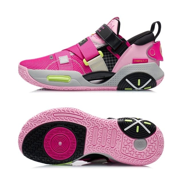 Li-Ning bărbați Wade ALL CITY 9 V2 pantofi de baschet profesioniști BOOM AC9 pernă Stabil și durabil căptușeală pantofi sport CLOUD ABAR049