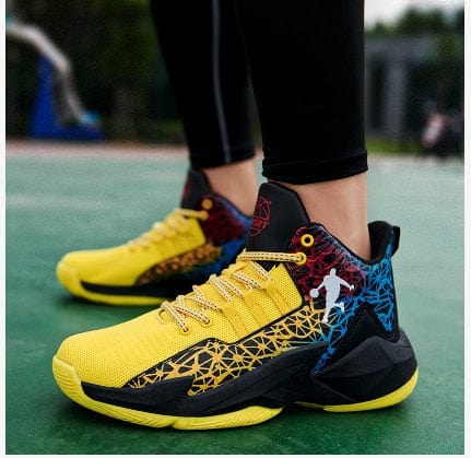 New Autumn High Top Men Basketball Shoes Unisex Air Cushion Mesh Sneakers women Sports Shoes Gym Training Athletic Shoes basket