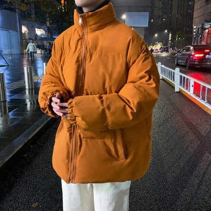 Harajuku Men's Parkas Warm Thicken Fashion Coat Oversize Winter Casual Jacket Male Streetwear Hip Hop Coat Woman Parkas 5XL