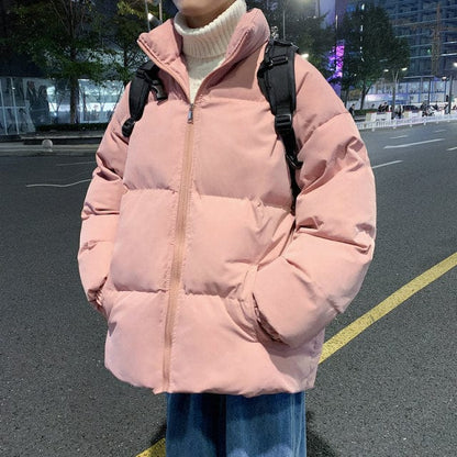 Harajuku Men's Parkas Warm Thicken Fashion Coat Oversize Winter Casual Jacket Male Streetwear Hip Hop Coat Woman Parkas 5XL