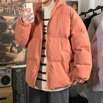 Harajuku Men's Parkas Warm Thicken Fashion Coat Oversize Winter Casual Jacket Male Streetwear Hip Hop Coat Woman Parkas 5XL