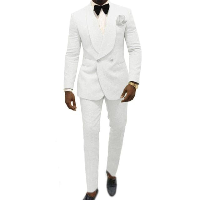 Male Suits Jacket And Pants Chic Groomsmen Tuxedo Jacquard Royal Man Wedding Suit Tailored Expressions Gorgeous Evening Dress