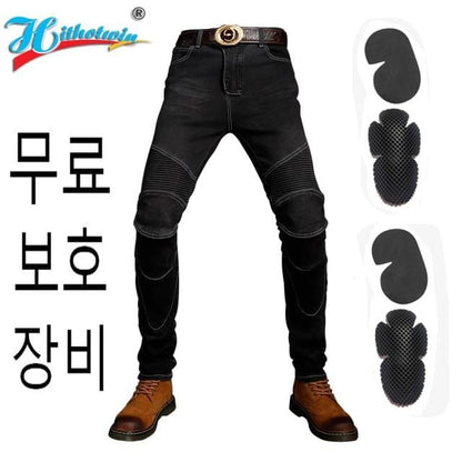 Men Motorcycle Pants Aramid Motorcycle Jeans Protective Gear Riding Touring Black Motorbike Trousers Blue Motocross Jeans