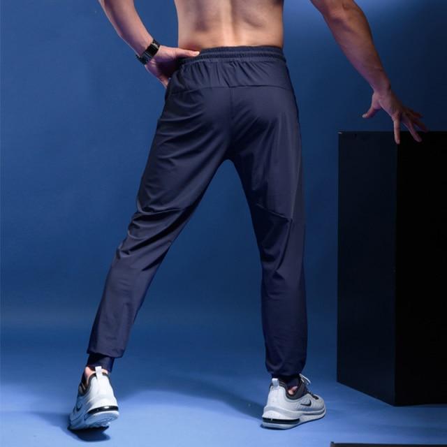 Sports Running Pants Men's Breathable Fitness Training Jogging Sweatpants Basketball Tennis Trousers Gyms Track Elastic Pants