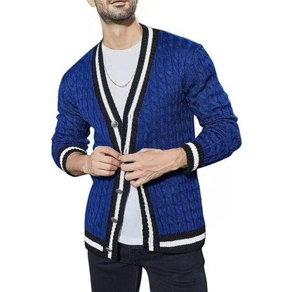 Men Sweaters Knitting Autumn Winter Cashmere Wool Button Cardigan Sweaters Man Casual Knitwear Sweatercoat Male Clothe  New