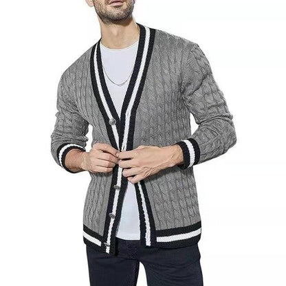 Men Sweaters Knitting Autumn Winter Cashmere Wool Button Cardigan Sweaters Man Casual Knitwear Sweatercoat Male Clothe  New