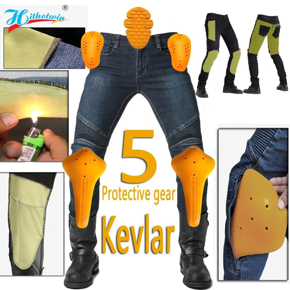 Pantaloni noi de motocicletă Bărbați Blugi moto Echipament de protecție Călărie Turing Pantaloni de motocicletă Pantaloni de motocross Pantaloni de moto Echipament de protecție