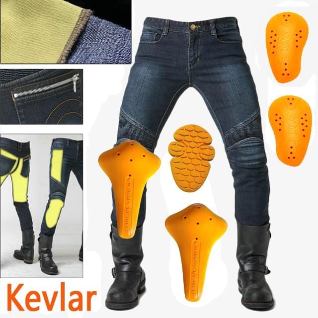 Pantaloni noi de motocicletă Bărbați Blugi moto Echipament de protecție Călărie Turing Pantaloni de motocicletă Pantaloni de motocross Pantaloni de moto Echipament de protecție