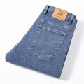 Autumn And Winter New Men'S Loose Jeans Classic Fashion All-Match Street Wear Casual Denim Trousers Male Brand Thick Pants