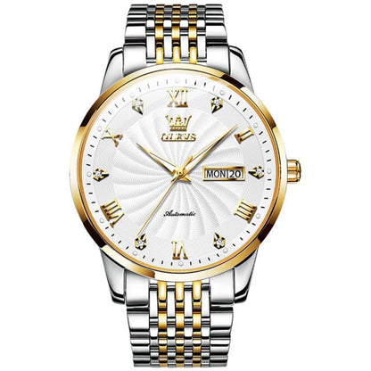 Top Brand Luxury Automatic Watch for Men Mechanical Waterproof Stainless Steel Wristwatch Fashion Watches relogio masculino 41mm