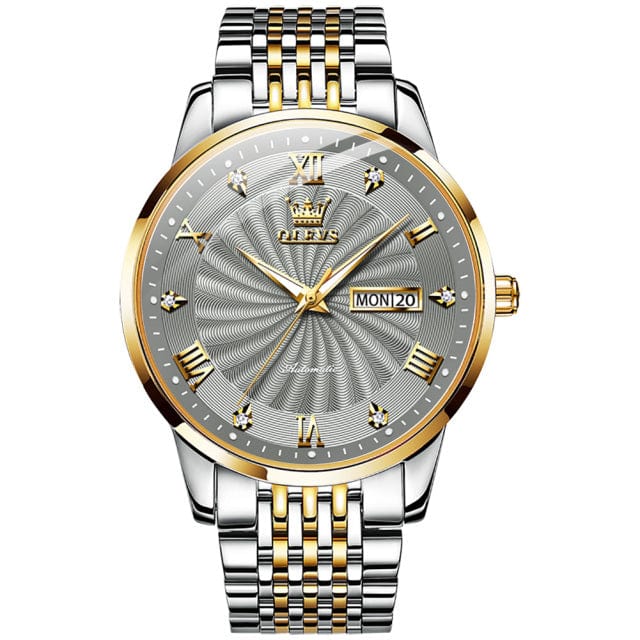 Top Brand Luxury Automatic Watch for Men Mechanical Waterproof Stainless Steel Wristwatch Fashion Watches relogio masculino 41mm