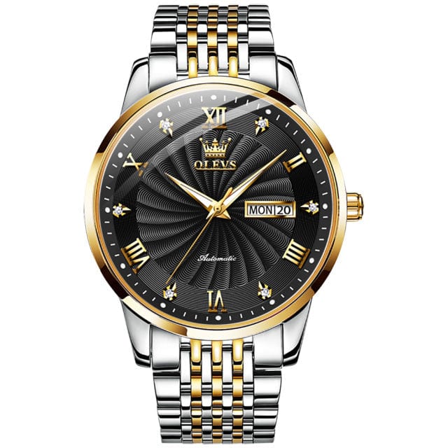 Top Brand Luxury Automatic Watch for Men Mechanical Waterproof Stainless Steel Wristwatch Fashion Watches relogio masculino 41mm