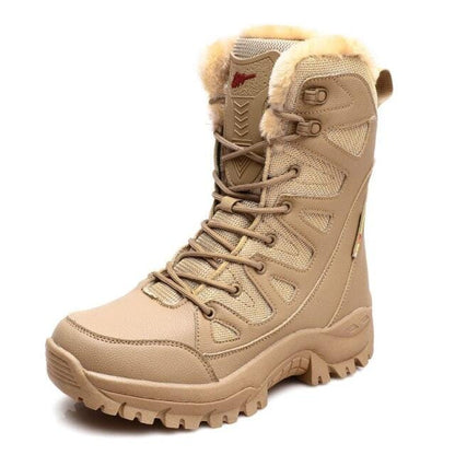 SOLIBEN High Quality Leather Boots for Men Boots Waterproof Breathable