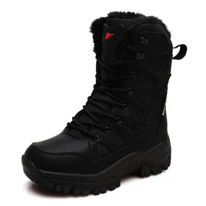 SOLIBEN High Quality Leather Boots for Men Boots Waterproof Breathable