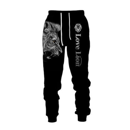 3D Printed Men' s Sweatshirt Hoodies Set Men Tracksuit/Pullover/Jacket/Pants Sportswear Autumn Winter Male Suit