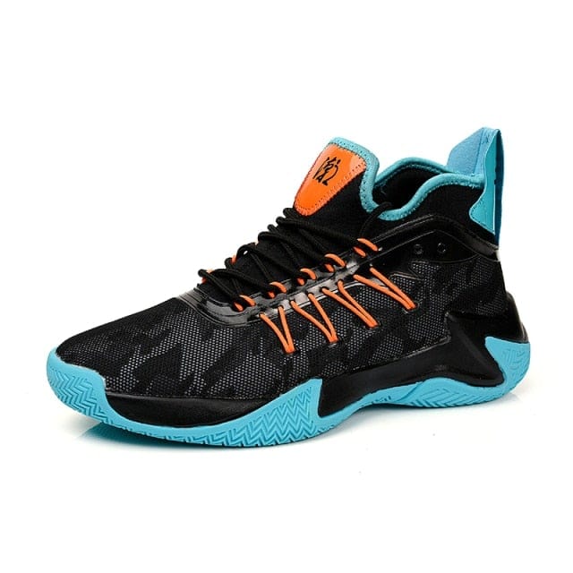 New Fashion Yellow Platform Basketball Shoes Men Non-slip Bounce High Boots Basket Outdoor Breathable Sneakers Basketball Men