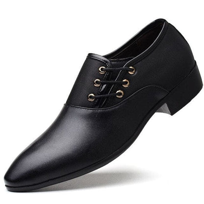 Italian men's leather shoes large size luxury dress shoes men's high quality office loafers men's casual wedding shoes