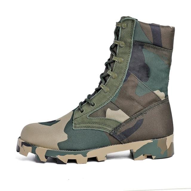 2021 Military Ankle Boots Men Outdoor Tactical Combat Man Boots Army Hunting Work Boots for Men Shoe Casua lindestructible Boots