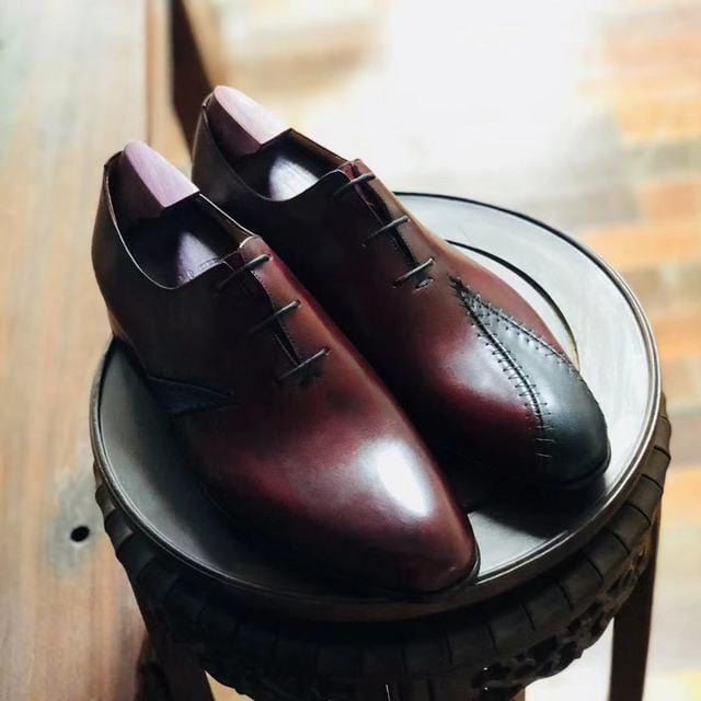 Cie Desinger Pantofi pentru bărbați, de înaltă calitate, ocazional, formal, din piele, pantofi Oxford pentru petrecerea de nuntă, pantofi eleganti, personalizați, lucrați manual OX50