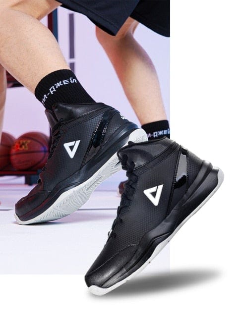 Peak basketball shoes autumn mesh breathable High Top Sneakers combat boots cement ground anti-skid and wear-resistant sneakers