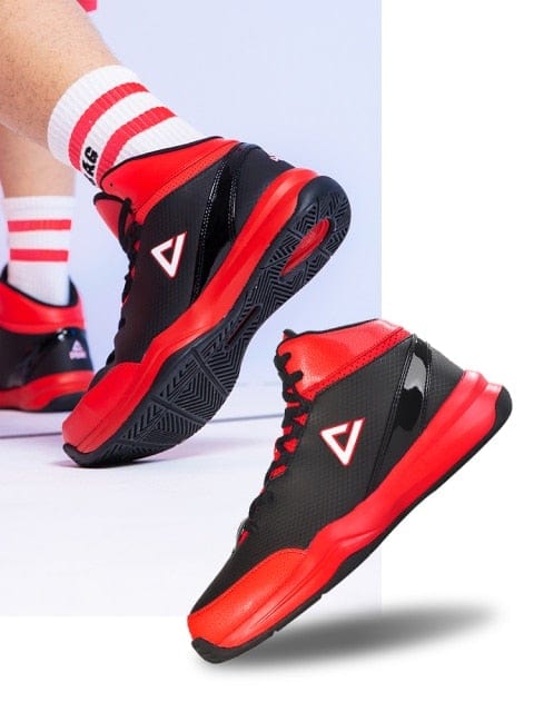 Peak basketball shoes autumn mesh breathable High Top Sneakers combat boots cement ground anti-skid and wear-resistant sneakers