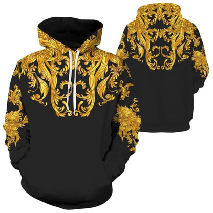 New Set 3D Printing Fashion Personality Creative Mens Zipper Hooded Suits Casual Sweatshirt Sweatpants Two Sets Tracksuits