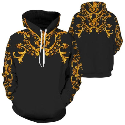 New Set 3D Printing Fashion Personality Creative Mens Zipper Hooded Suits Casual Sweatshirt Sweatpants Two Sets Tracksuits