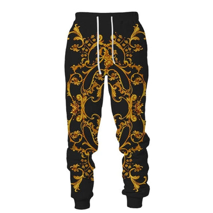 New Set 3D Printing Fashion Personality Creative Mens Zipper Hooded Suits Casual Sweatshirt Sweatpants Two Sets Tracksuits