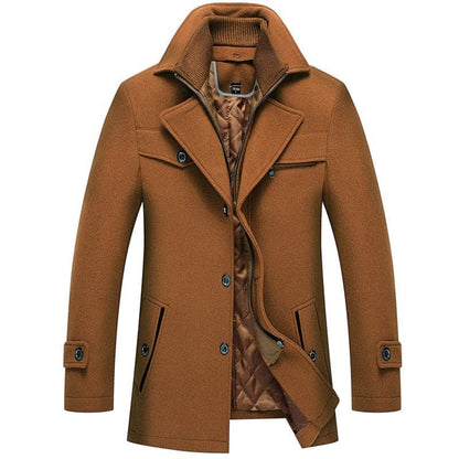 Wool Overcoat Men,Winter Men's Wear,Men's Wool Coat, Men's Woolen Coat,Men's Coat, Men's Wool Coat,cashmere Coat.coats for Men