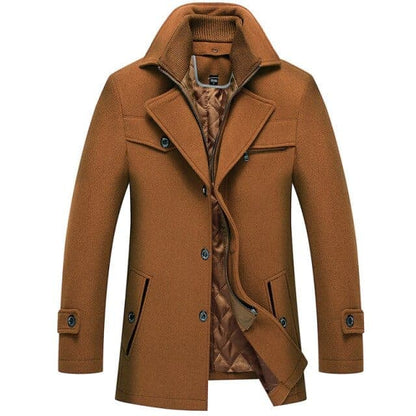 Wool Overcoat Men,Winter Men's Wear,Men's Wool Coat, Men's Woolen Coat,Men's Coat, Men's Wool Coat,cashmere Coat.coats for Men