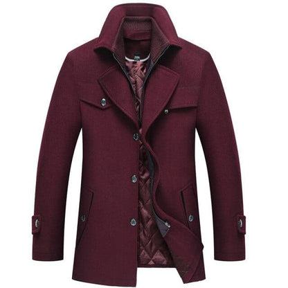 Wool Overcoat Men,Winter Men's Wear,Men's Wool Coat, Men's Woolen Coat,Men's Coat, Men's Wool Coat,cashmere Coat.coats for Men