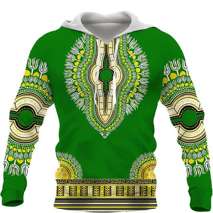 African Print Sweatshirt Hoodie and Pant 2piece Set Men's Brand Fashion Tracksuit Long Sleeve Autumn Winter Men's Clothing Suit