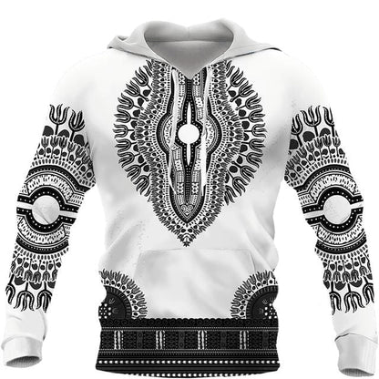African Print Sweatshirt Hoodie and Pant 2piece Set Men's Brand Fashion Tracksuit Long Sleeve Autumn Winter Men's Clothing Suit