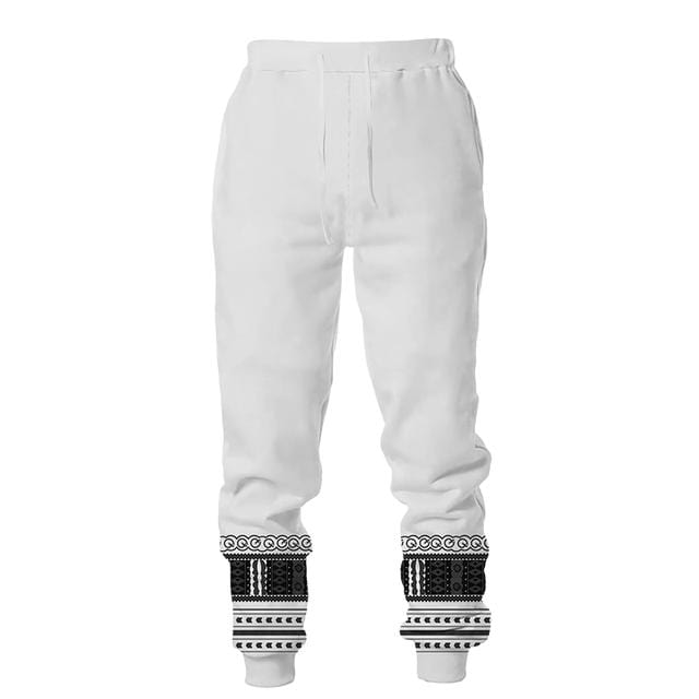 Hanorac cu imprimeu african Hanorac și pantaloni Set 2 piese Trening de modă pentru bărbați, cu mânecă lungă, toamnă iarna Costum de îmbrăcăminte pentru bărbați