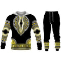 African Print Sweatshirt Hoodie and Pant 2piece Set Men's Brand Fashion Tracksuit Long Sleeve Autumn Winter Men's Clothing Suit