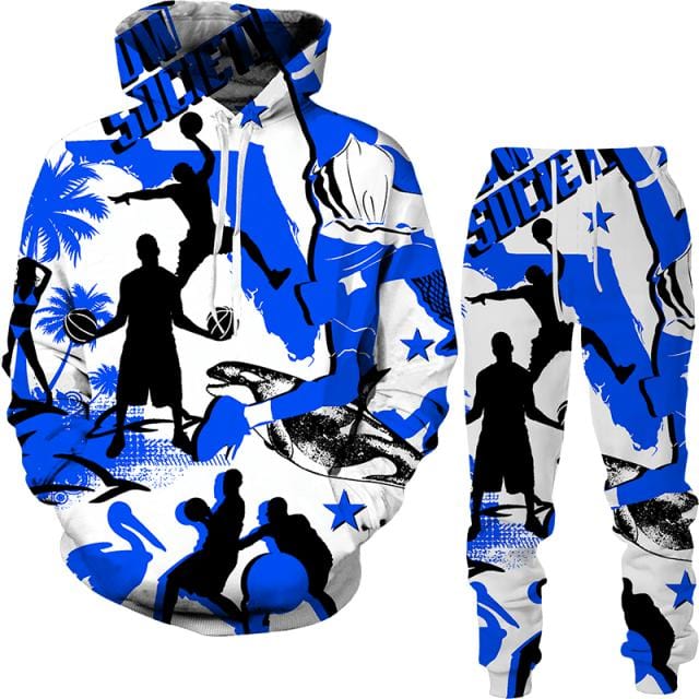 2022 New Tracksuit Male/Women Casual Long Sleeve Hooded Men Two Piece Hoodies+Pants