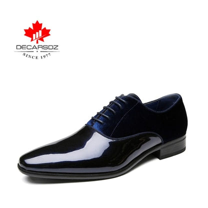 DECARSDZ Men Dress Shoes Men Spring Wedding Fashion Office High Quality Leather Comfy Business Man Formal Shoes  Men Shoes